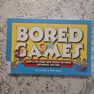 Bored Games Book - Blue and Yellow